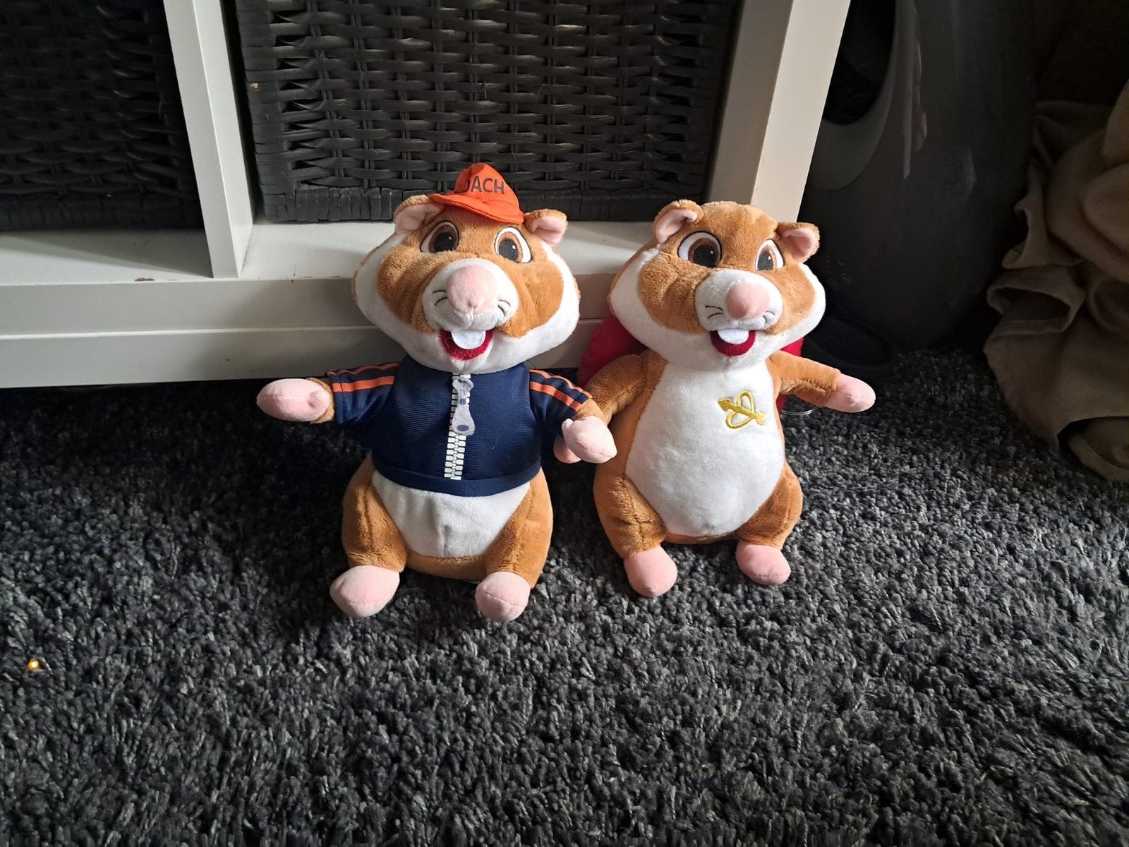 Albert Heijn Hamster Knuffels - drie stuks, Albert Heijn, Hamster, Ophalen of Verzenden, Zo goed als nieuw