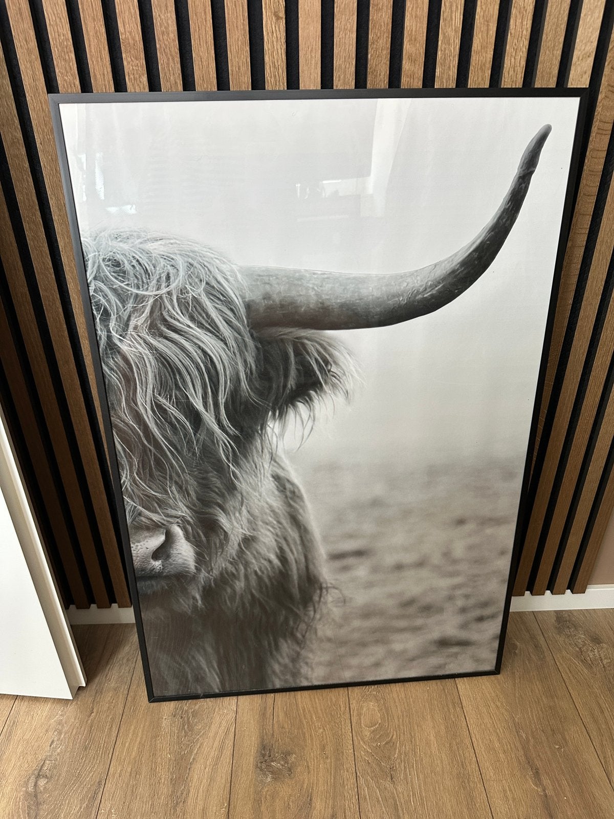 Buffel schilderij, Ophalen, Gebruikt, Rechthoekig, Minder dan 100 cm