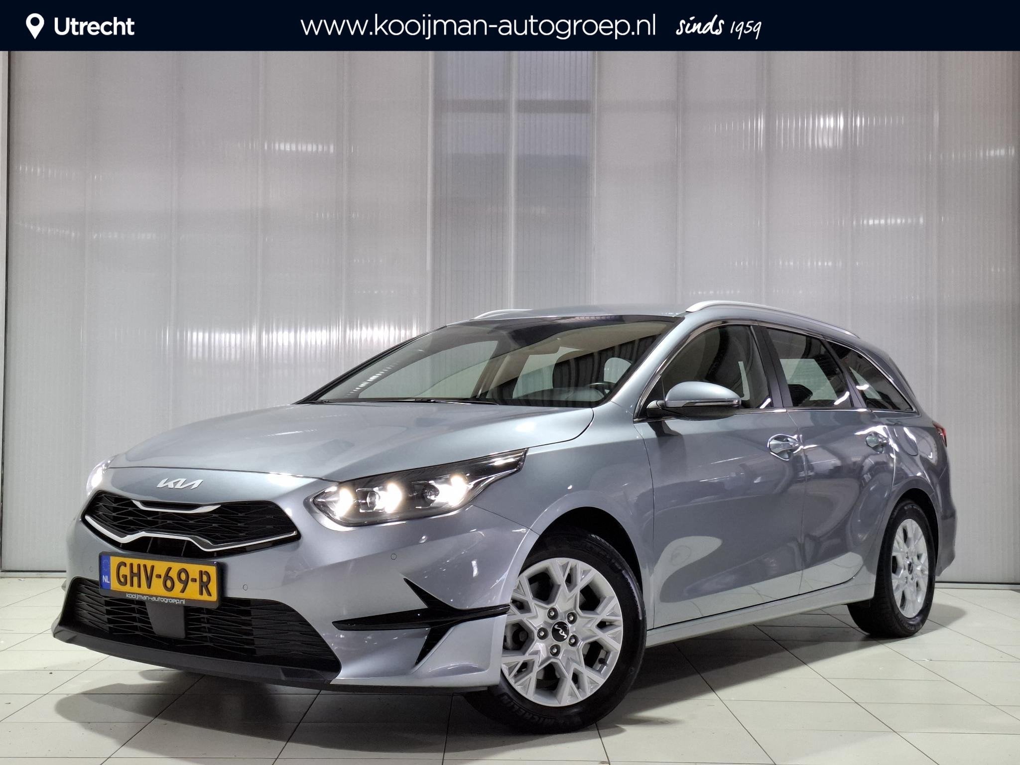 Kia Ceed Sportswagon 1.5 T-GDi DynamicLine Trekhaak, Apple C, Auto's, Kia, Voorwielaandrijving, Stof, Gebruikt, 610 kg