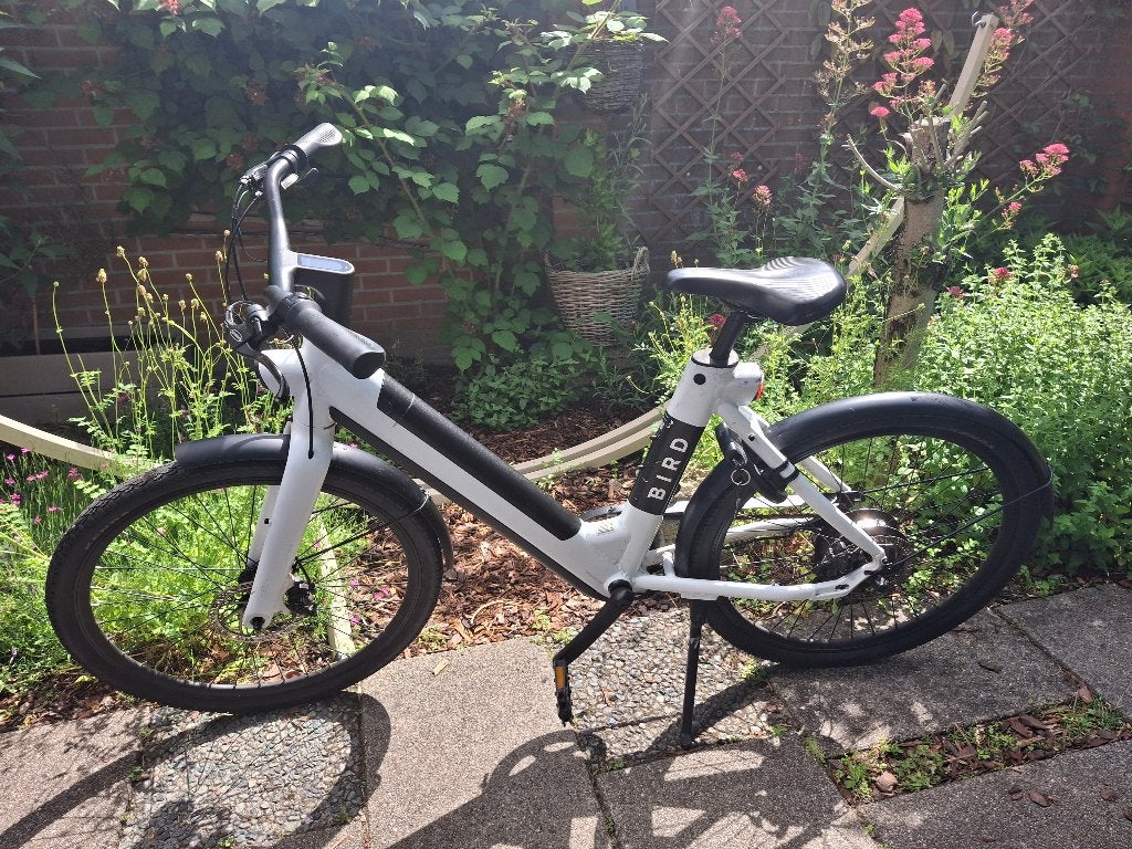 Bird bike V wit fiets, Ophalen, Gebruikt, Minder dan 30 km per accu, Overige merken