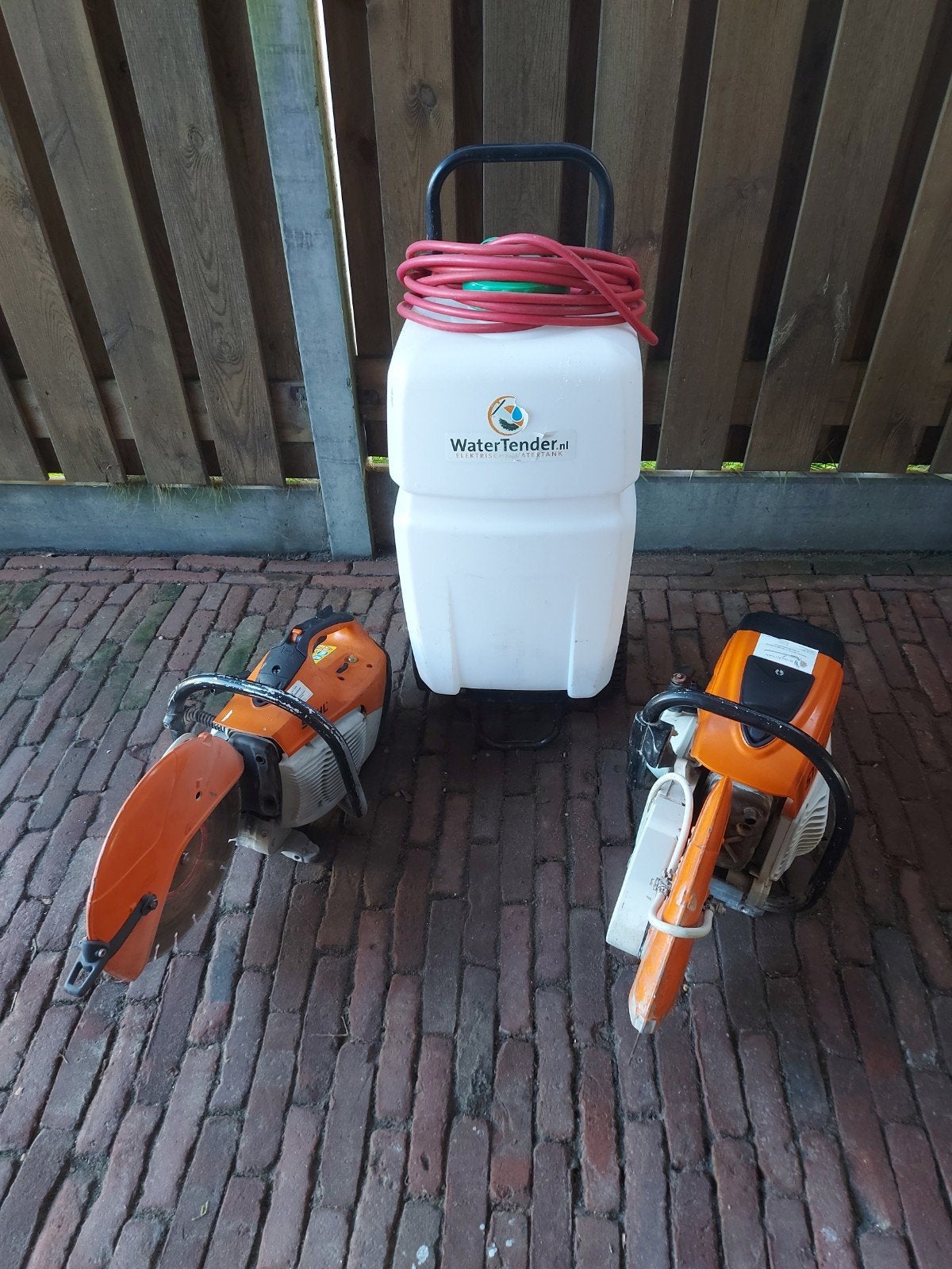 trilplaat te huur, Ophalen