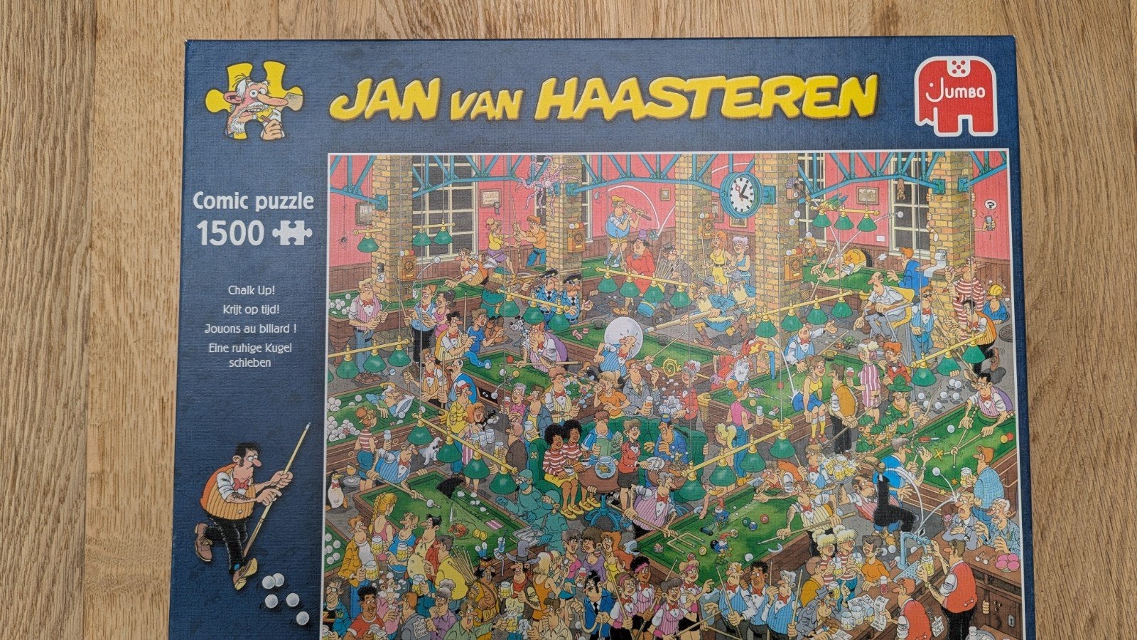 Jan van Haasteren puzzel, 1500 stukjes, Ophalen, 500 t/m 1500 stukjes, Zo goed als nieuw, Legpuzzel