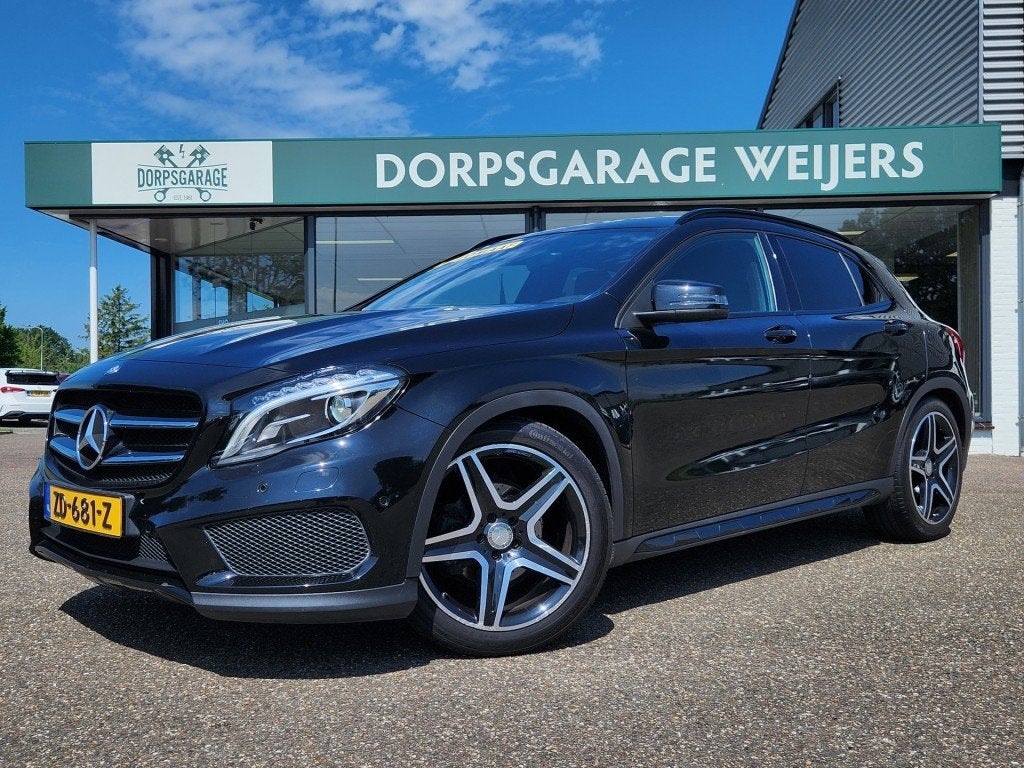 Mercedes-benz GLA-KLASSE 200 Prestige AMG, Automaat, Navi, 1, Auto's, Mercedes-Benz, Gebruikt, Euro 6, 4 cilinders, Zwart