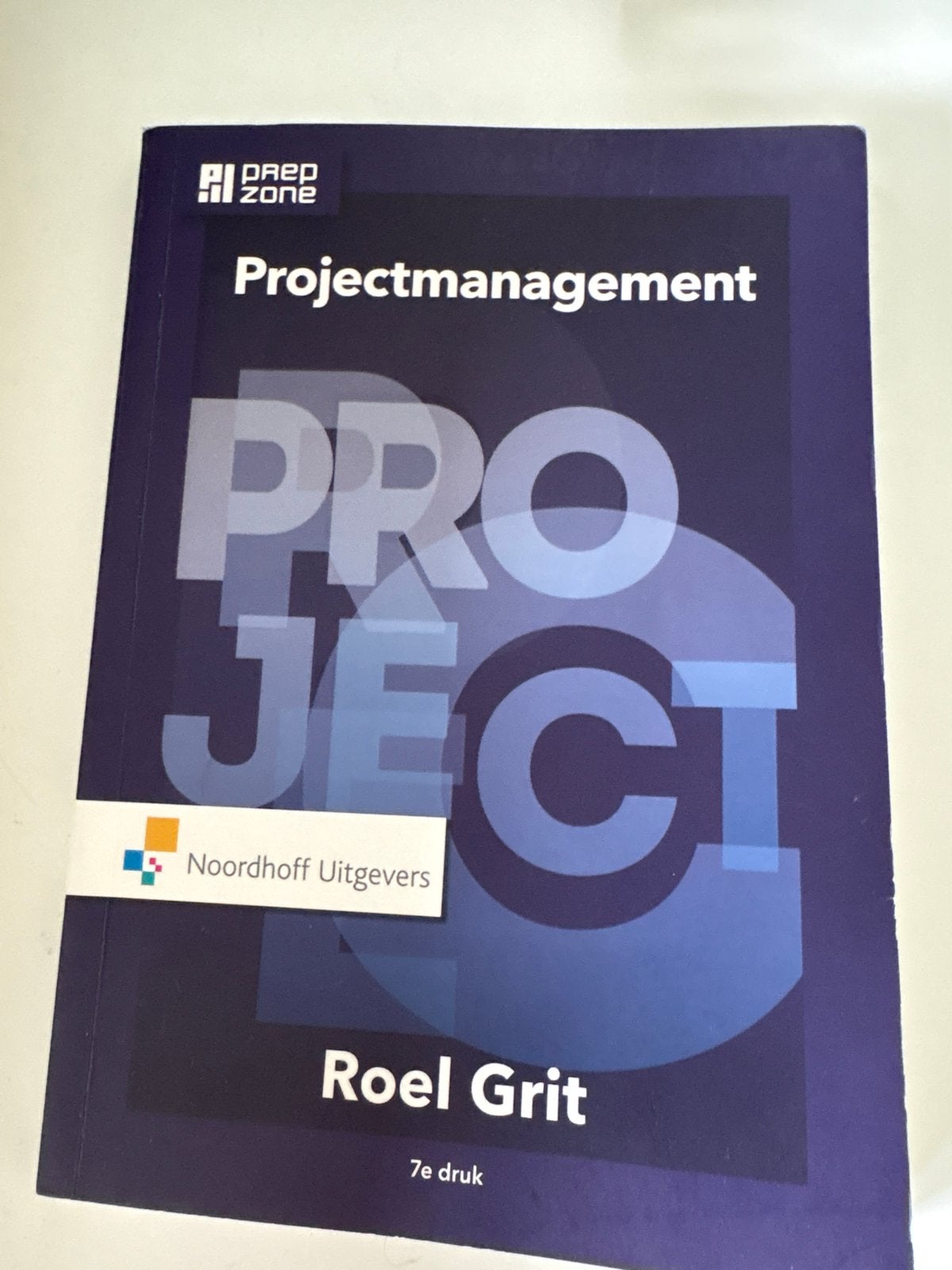 Projectmanagement boek - Roel Grit (7e druk), Ophalen of Verzenden, Gamma, Zo goed als nieuw, HBO