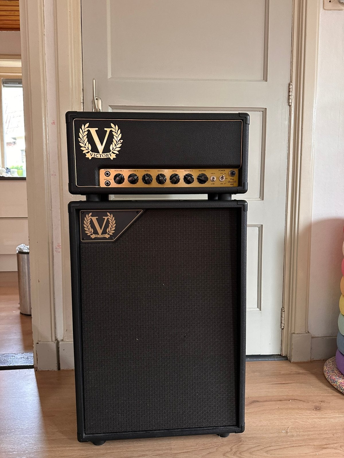 Victory Sheriff 44 & V212VH cabinet, Ophalen, Zo goed als nieuw, Gitaar, Minder dan 50 watt
