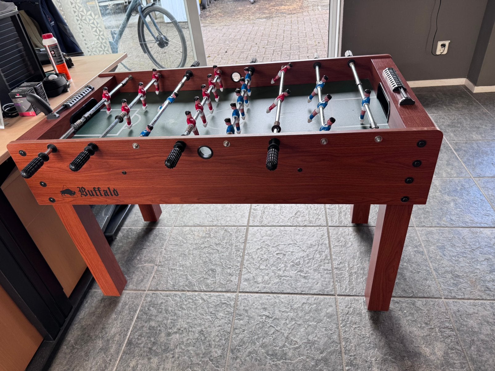 Gebruikte voetbaltafel, Ophalen, Gebruikt