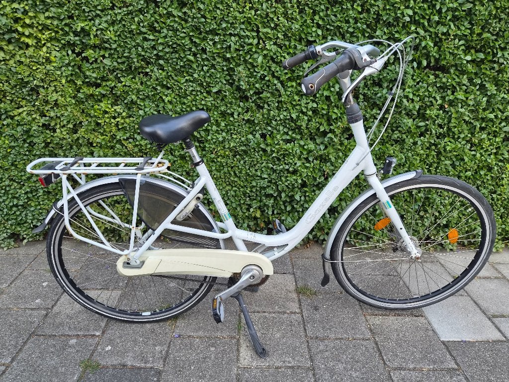 Witte Gazelle Damesfiets met acht versnellingen, Fietsen en Brommers, Fietsen | Dames | Damesfietsen, Versnellingen, Ophalen of Verzenden