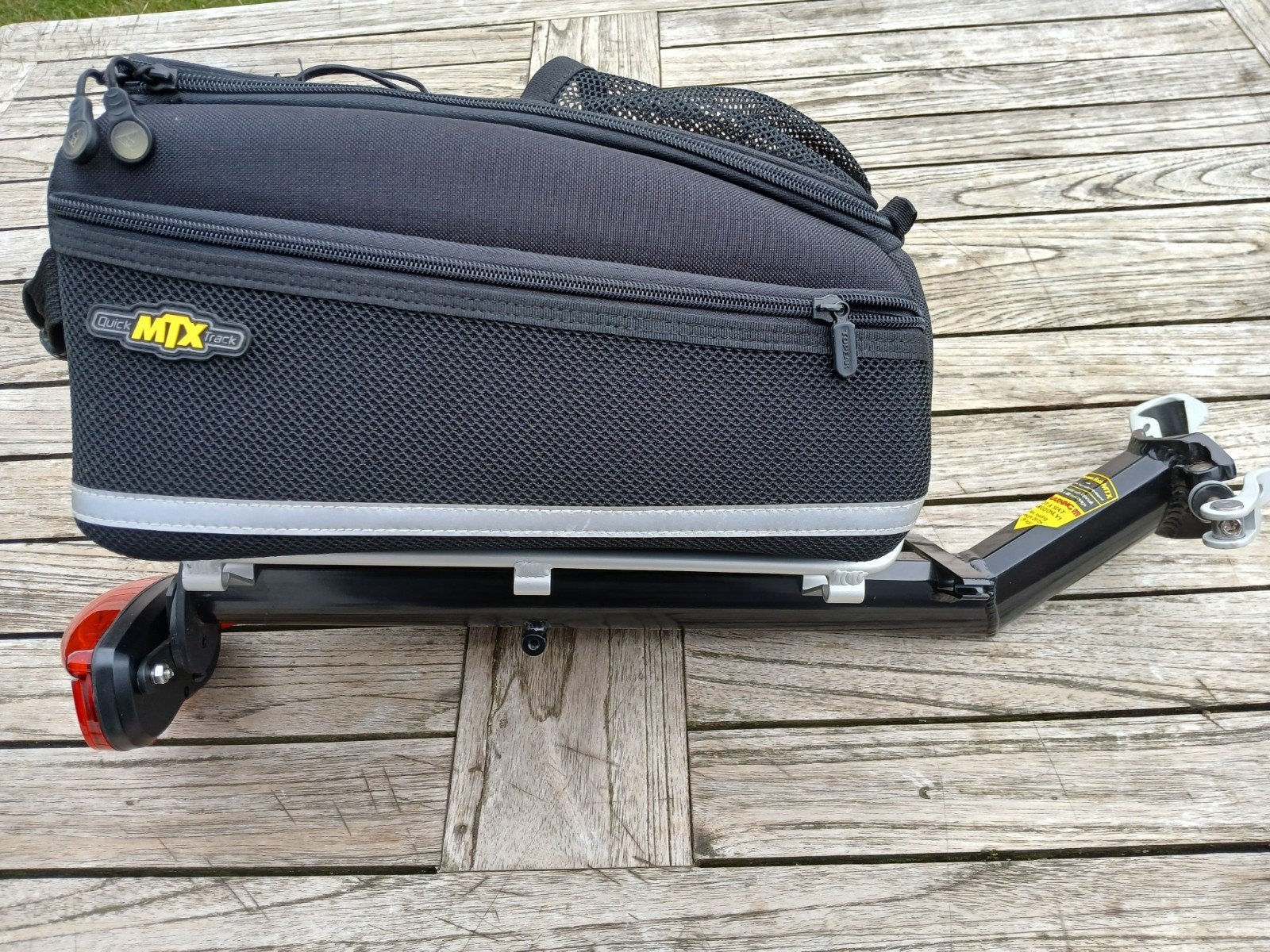 TOPEAK bagagedrager met MTX én RX tas, Ophalen of Verzenden, Zo goed als nieuw