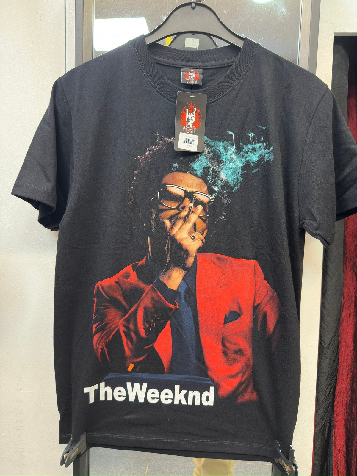 The weeknd t-shirt maat XL, Ophalen of Verzenden, Nieuw, Maat 56/58 (XL), Zwart