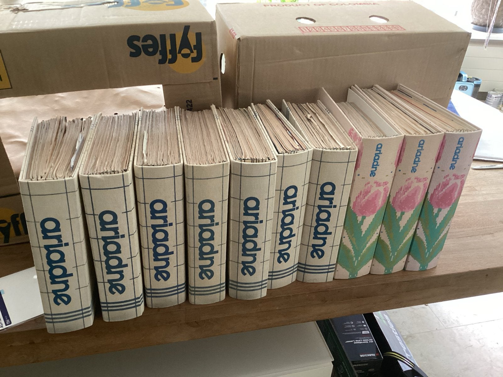 Ariadne Jaargangen 1979-1987, Boeken, Ophalen, Gelezen, Overige typen