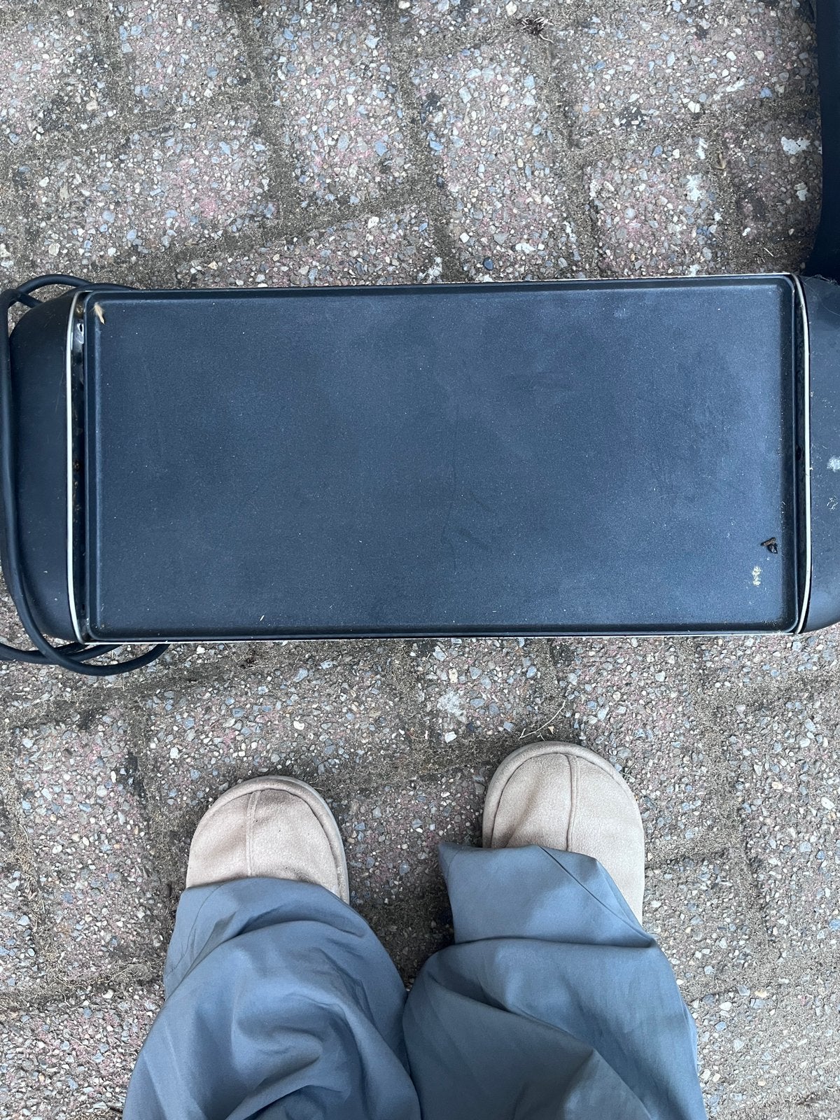 electric bbq grill, Ophalen of Verzenden, Zo goed als nieuw