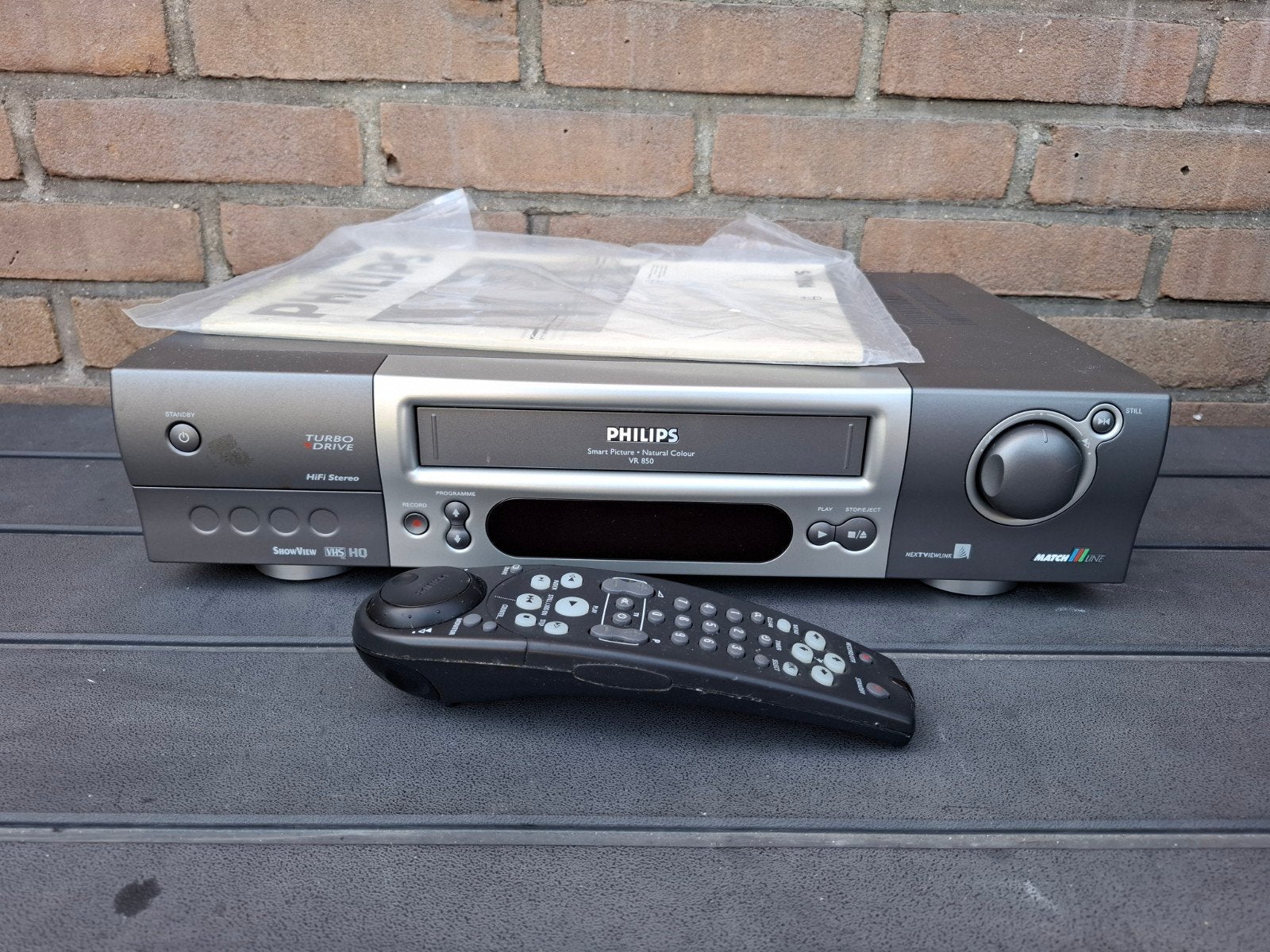 Philips vr850 vhs videospeler, Ophalen of Verzenden