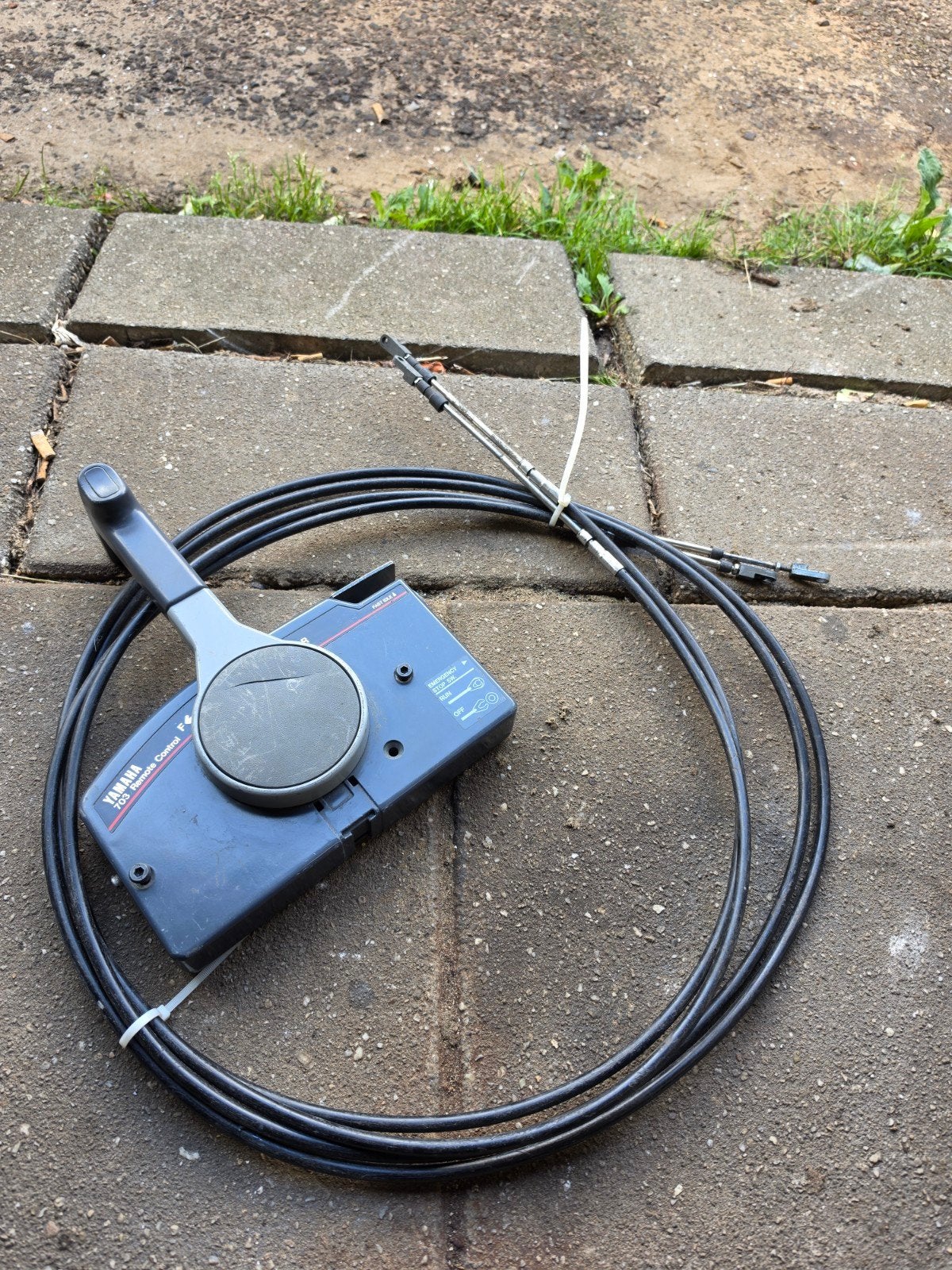 Yamaha 703 Afstandsbediening met Kabels, Ophalen of Verzenden, Gebruikt, Motor en Techniek