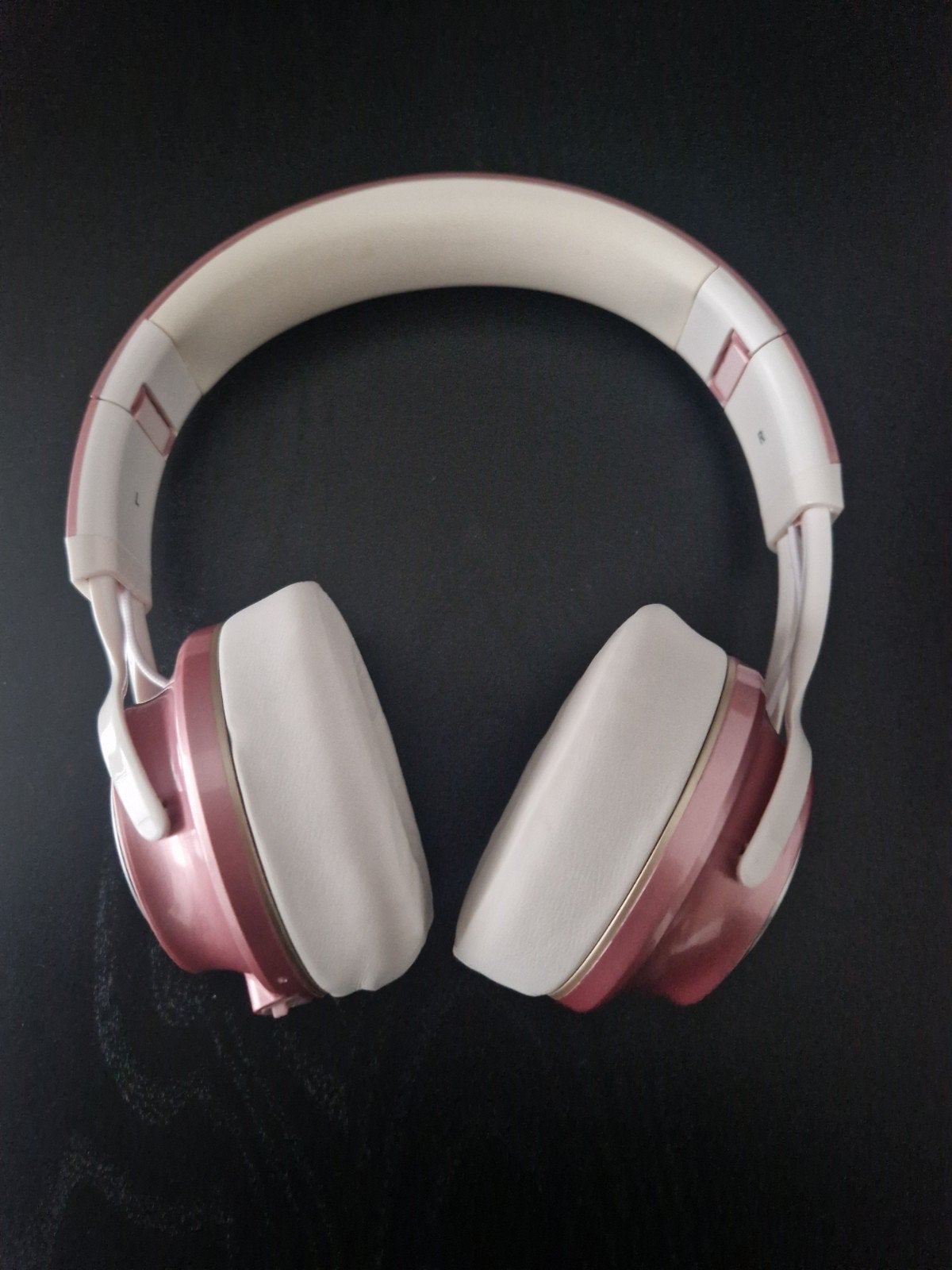 PowerLocus P3 Over-ear Bluetooth Koptelefoon - Roze/Wit, Overige merken, Ophalen of Verzenden, Zo goed als nieuw, Over-ear