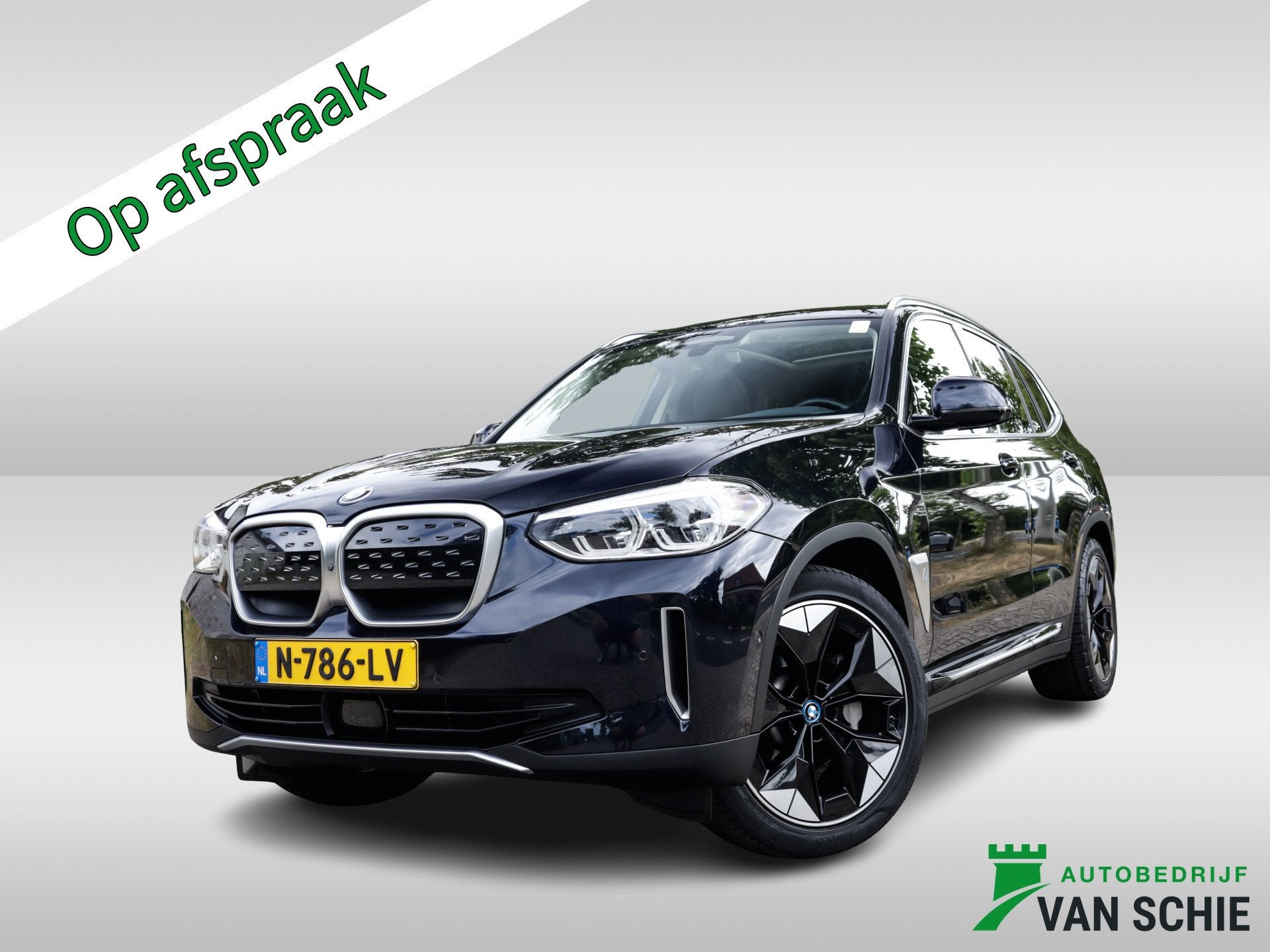 BMW iX3 High Executive 80 kWh 1e-Eig. & Keurig-Onderh BOVAG-, Auto's, Automaat, 12 maanden, Achterwielaandrijving, Gebruikt