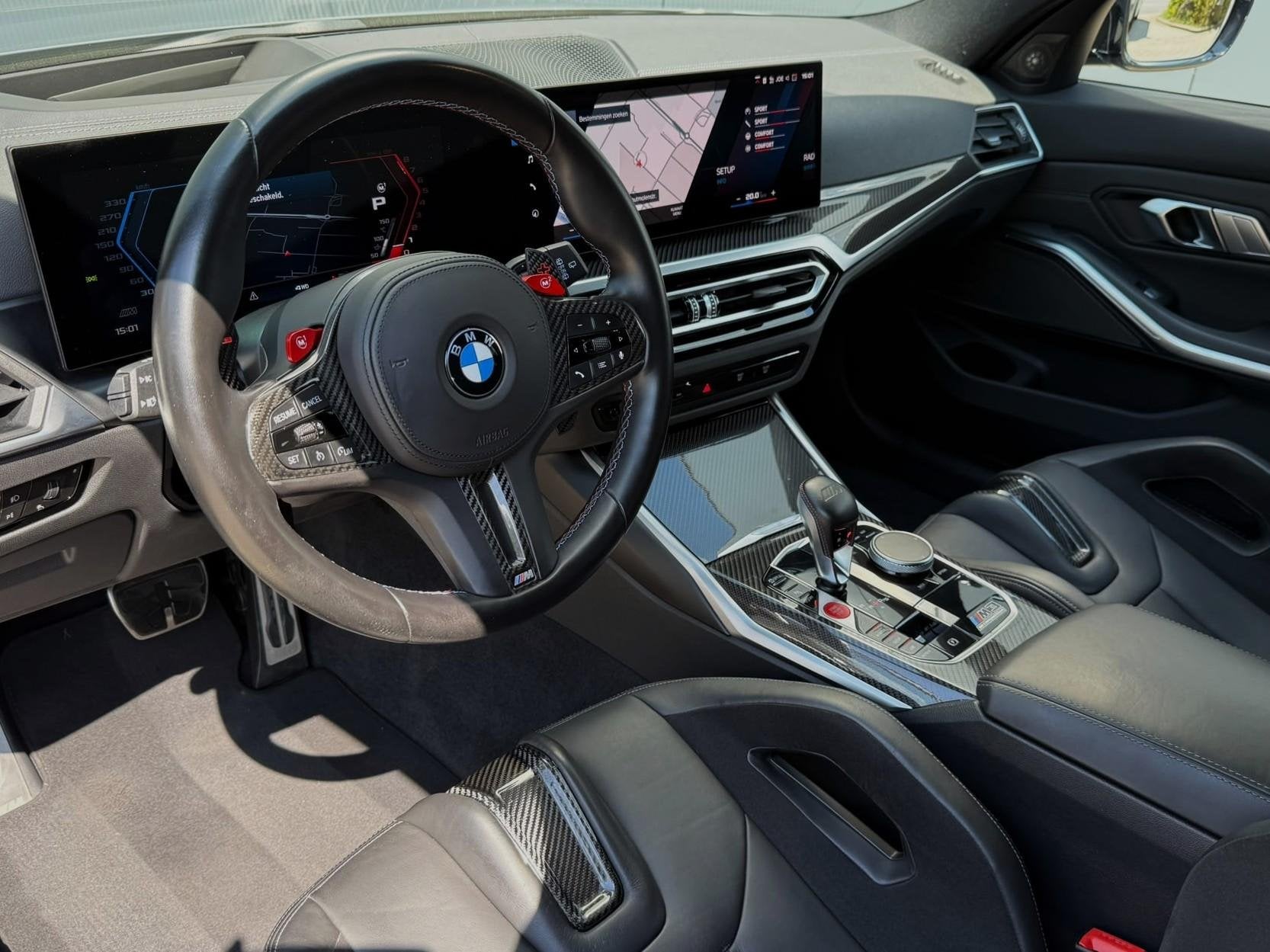 BMW 3-serie Touring M3 xDrive Comp. Schaalst Trackpack Keram, Auto's, BMW, Automaat, Stof, Gebruikt, Euro 6