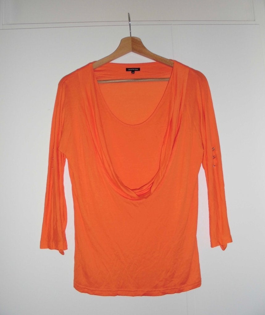 Caroline Biss top maat 40 oranje, Maat 38/40 (M), Oranje, Ophalen of Verzenden, Lange mouw
