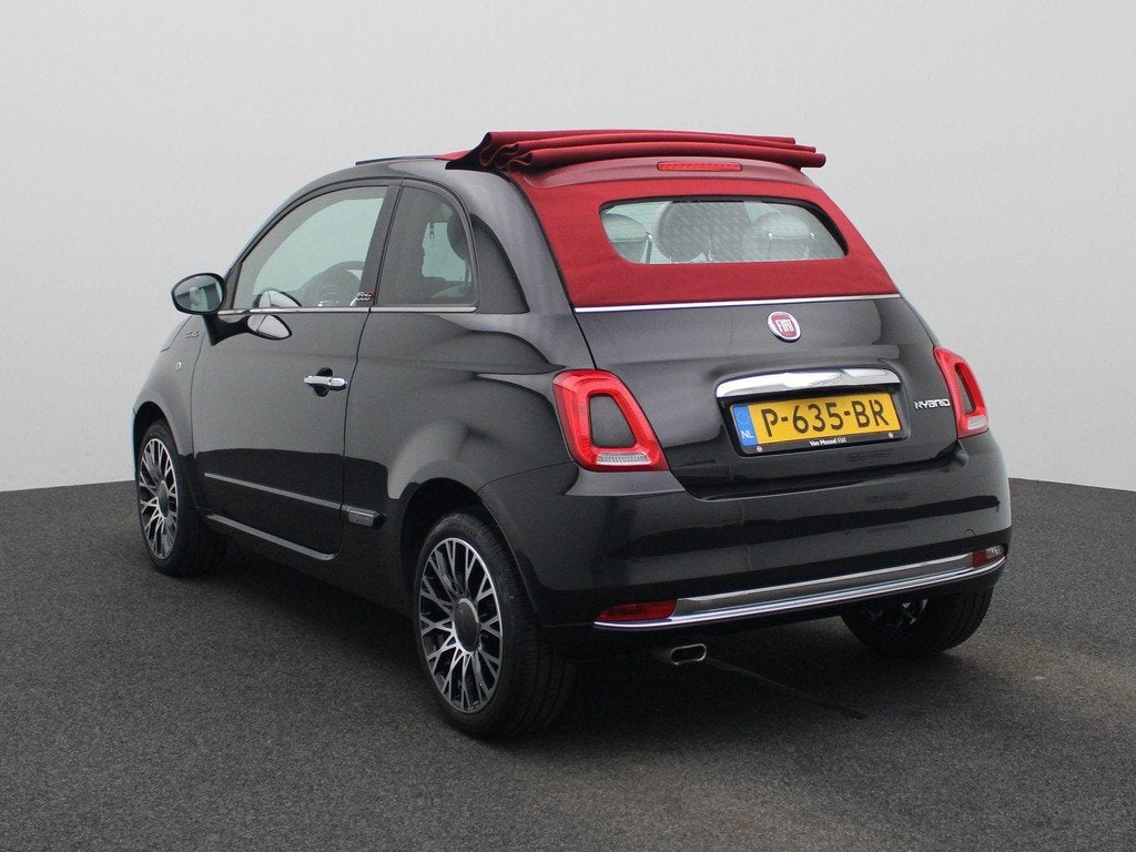 Fiat 500 C 1.0 Hybrid Dolcevita | Cruise Control | Digitaal, Auto's, Fiat, 12 maanden, Stof, 40 €/maand, Euro 6