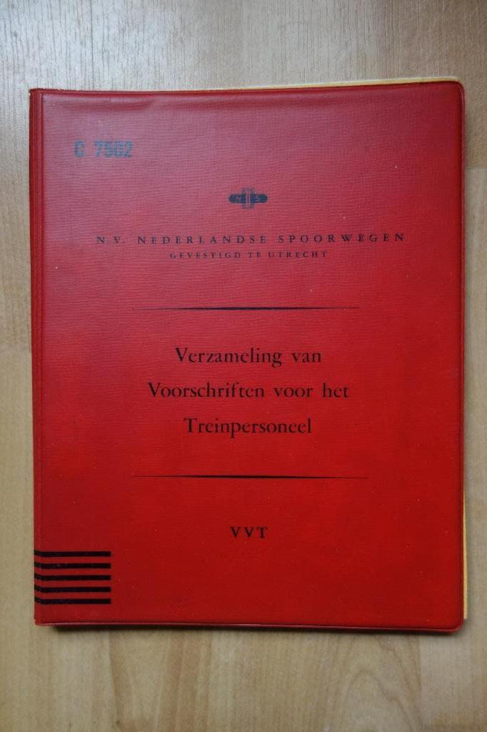 NS voorschrift C7502, Verzamelen, Ophalen of Verzenden, Gebruikt, Trein, Boek of Tijdschrift