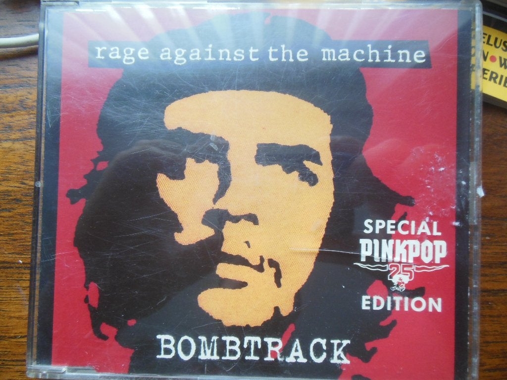 cd rock rage against the machine pinkpop special bombtrack, Ophalen of Verzenden, Zo goed als nieuw, Poprock, Overige typen