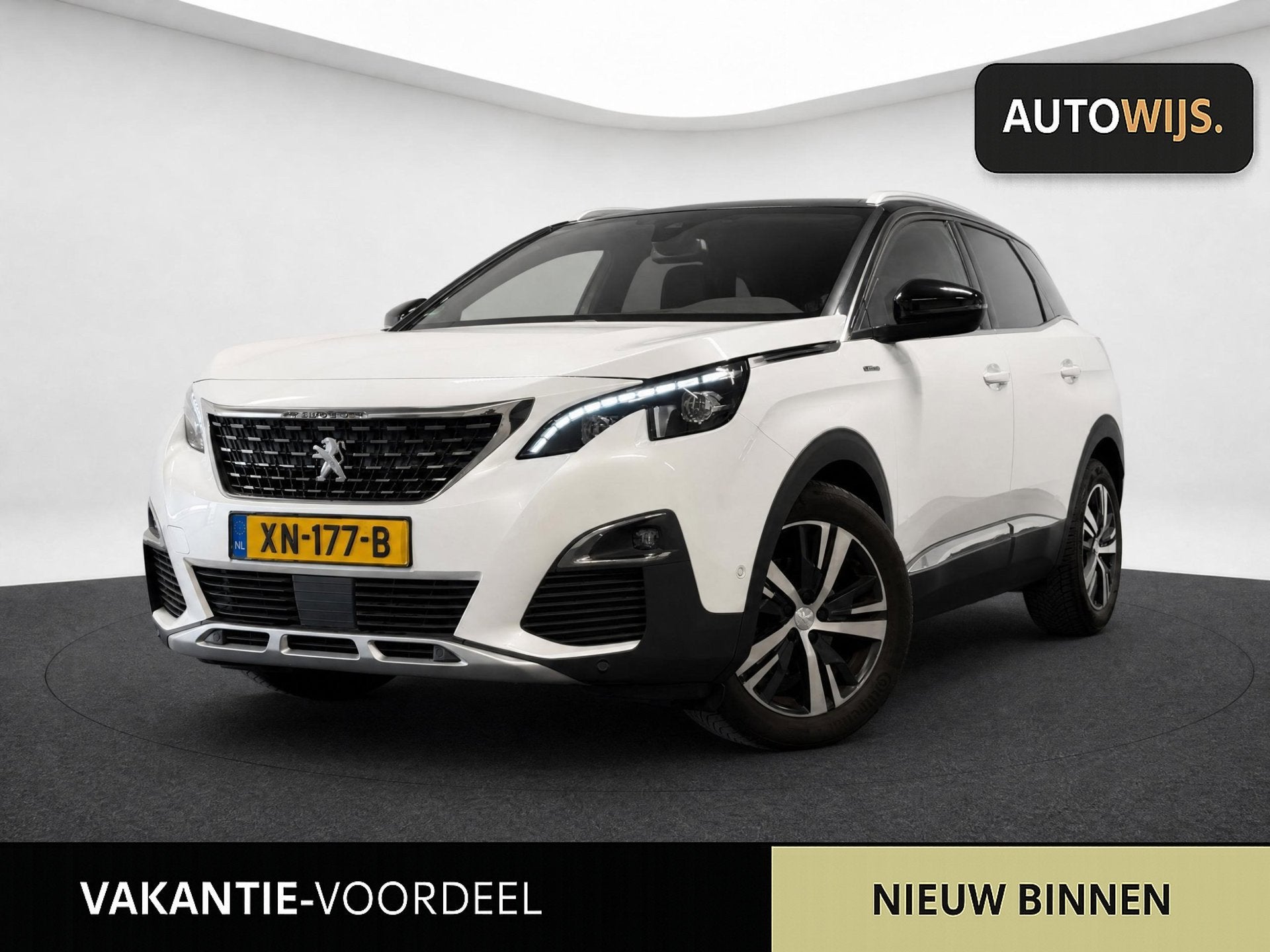 Peugeot 3008 1.2 PureTech GT Line|PANO|LED|D-RIEM VV|NAVI|GO, Auto's, Voorwielaandrijving, Gebruikt, 1199 cc, Parkeersensor