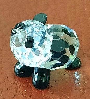 Swarovski panda jong, Verzamelen, Swarovski, Ophalen of Verzenden, Zo goed als nieuw, Figuurtje