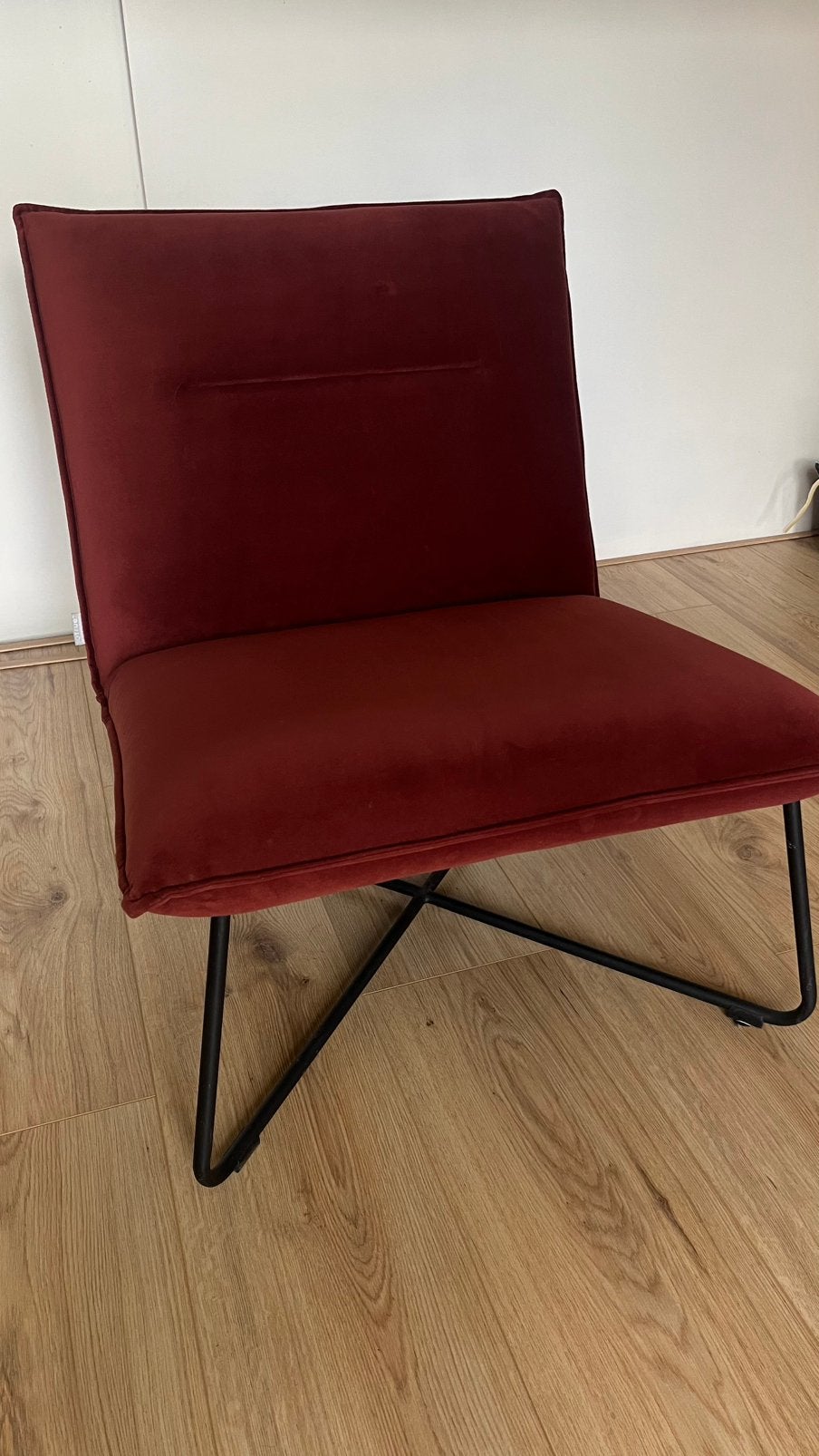 Fauteuil Troubadour So True stoel rood, Kunststof, 75 tot 100 cm, Ophalen of Verzenden, Zo goed als nieuw