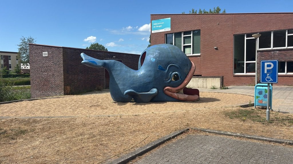 Speeltoestel Walvis, Ophalen, Gebruikt, Glijbaan