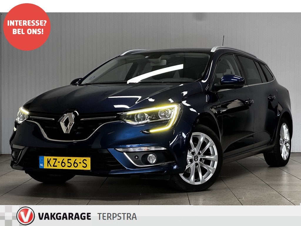 Renault Mégane Estate 1.2 TCe Limited/ Trekhaak/ 17'' LMV/, Voorwielaandrijving, Stof, Gebruikt, 4 cilinders