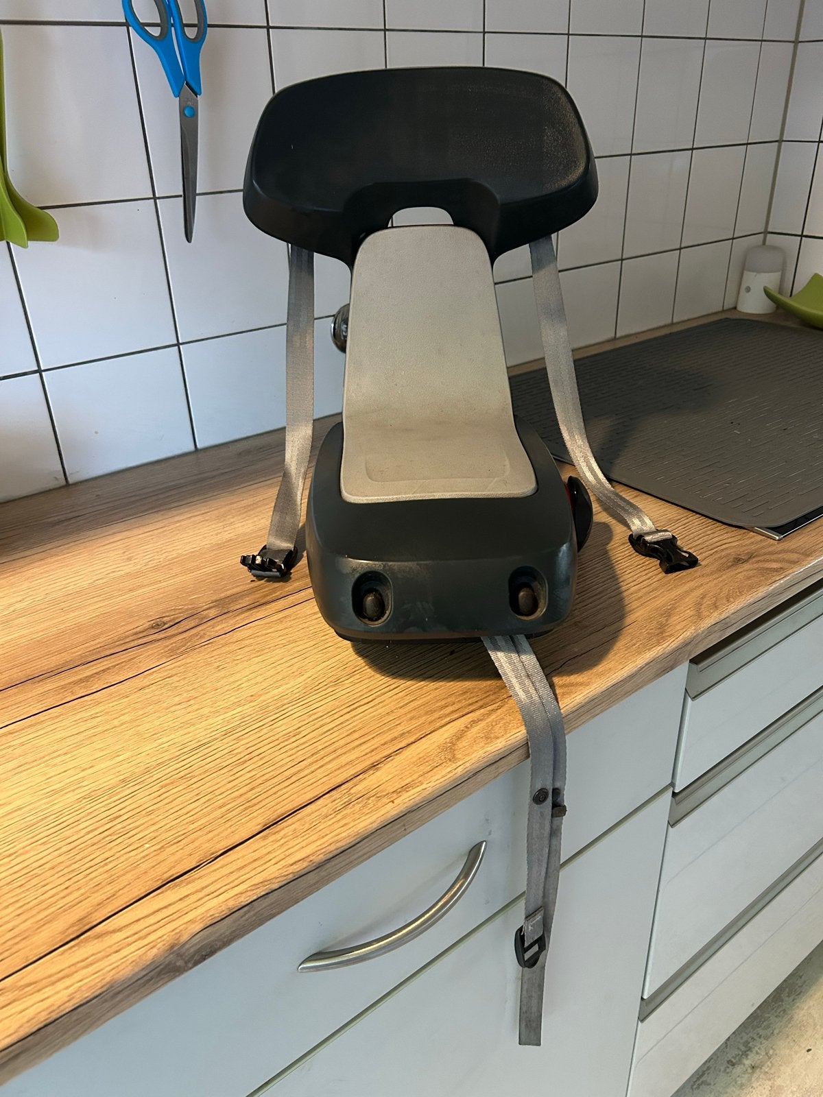 Polisport fietsstoeltje voor achterop - Zo goed als nieuw, Ophalen, Zo goed als nieuw, 9 t/m 36 kg, Achterzitje