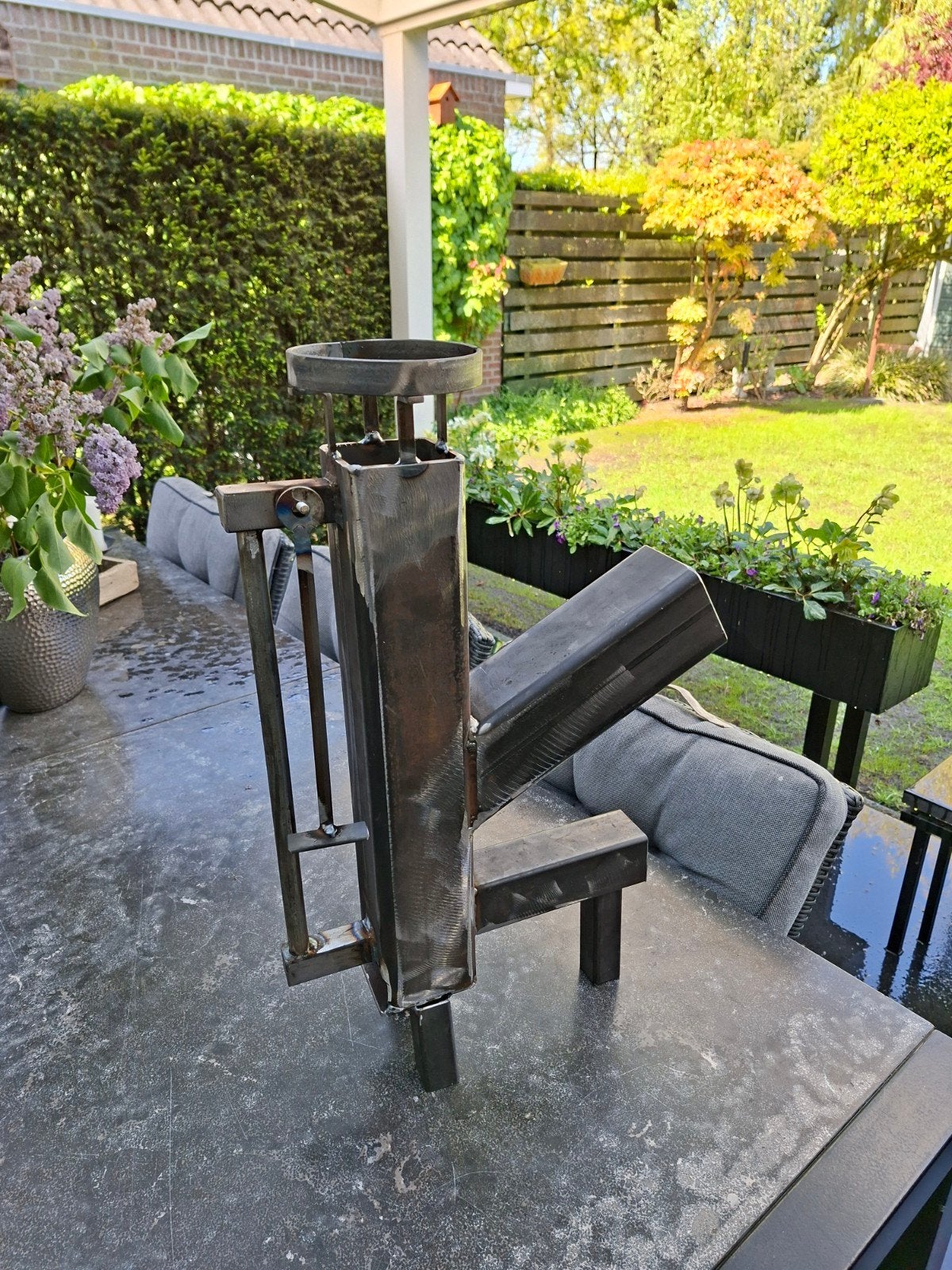 Rocket stove, Ophalen, Nieuw
