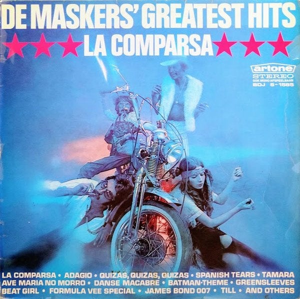 LP - De Maskers – De Maskers' Greatest Hits - La Comparsa, Beschermende buitenhoes, LP, Pop, Ophalen of Verzenden