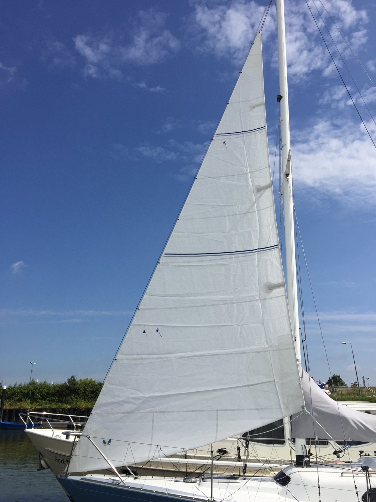 Werkfok Hagoort Sails - Pion 30, Ophalen, 6 meter of meer, 15 tot 30 m², Zo goed als nieuw