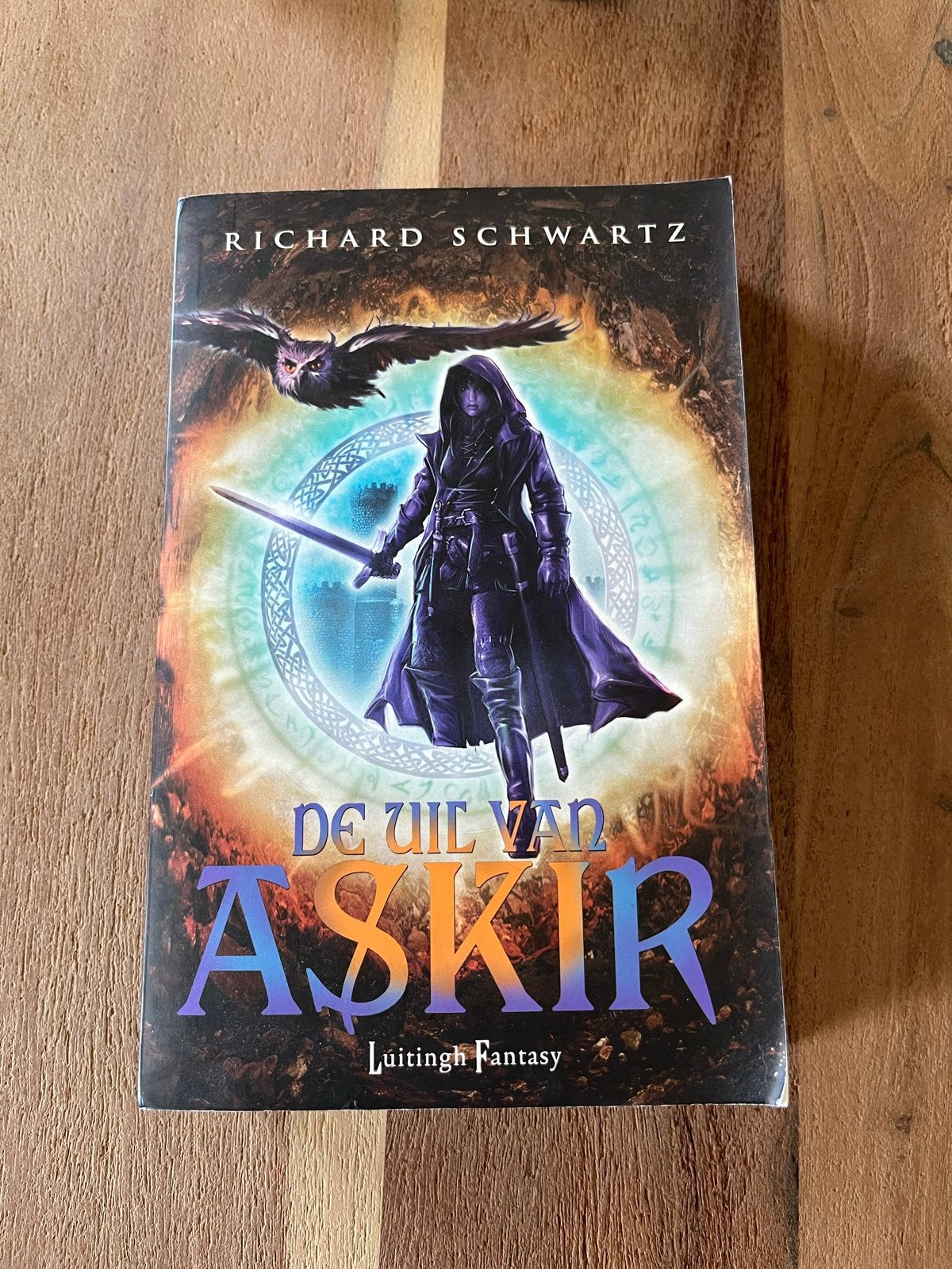 De Uil van Askir - Richard Schwartz Fantasy Boek, Ophalen, Gelezen