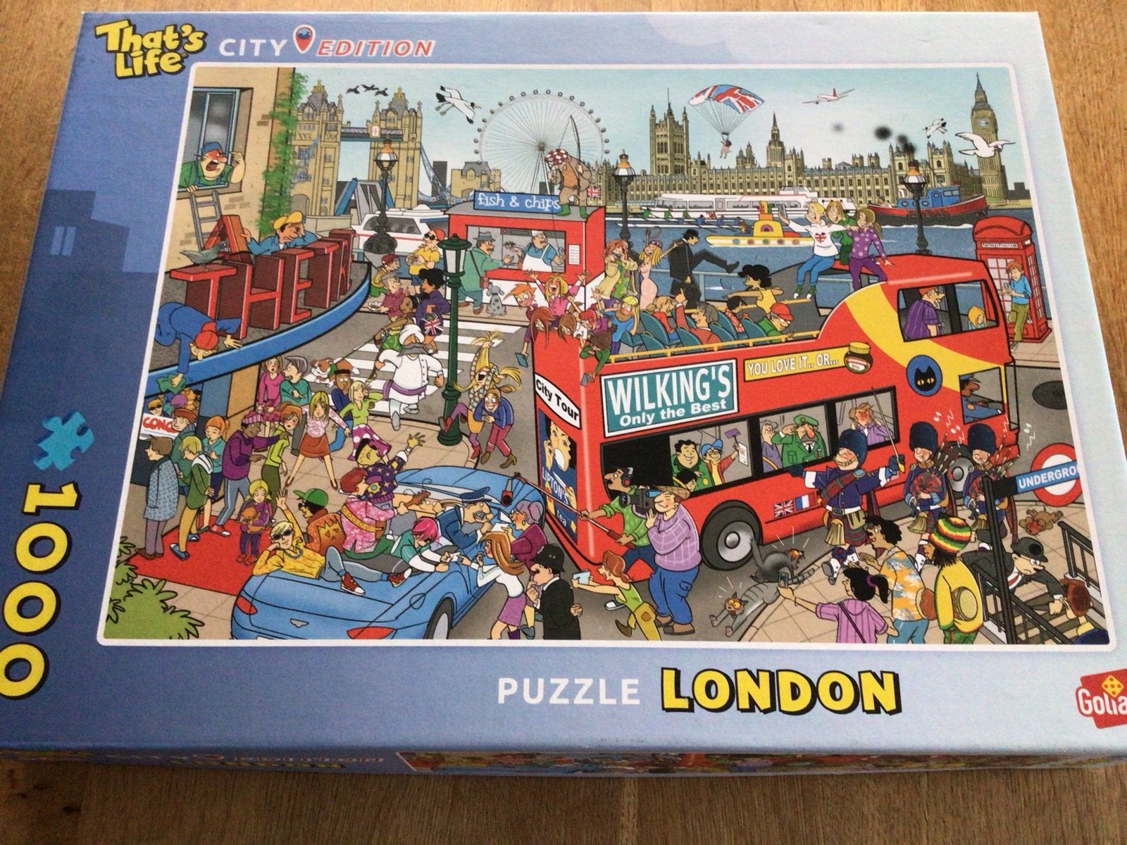 That's Life City Edition London Puzzel 1000 stukjes, Ophalen, 500 t/m 1500 stukjes, Gebruikt, Legpuzzel