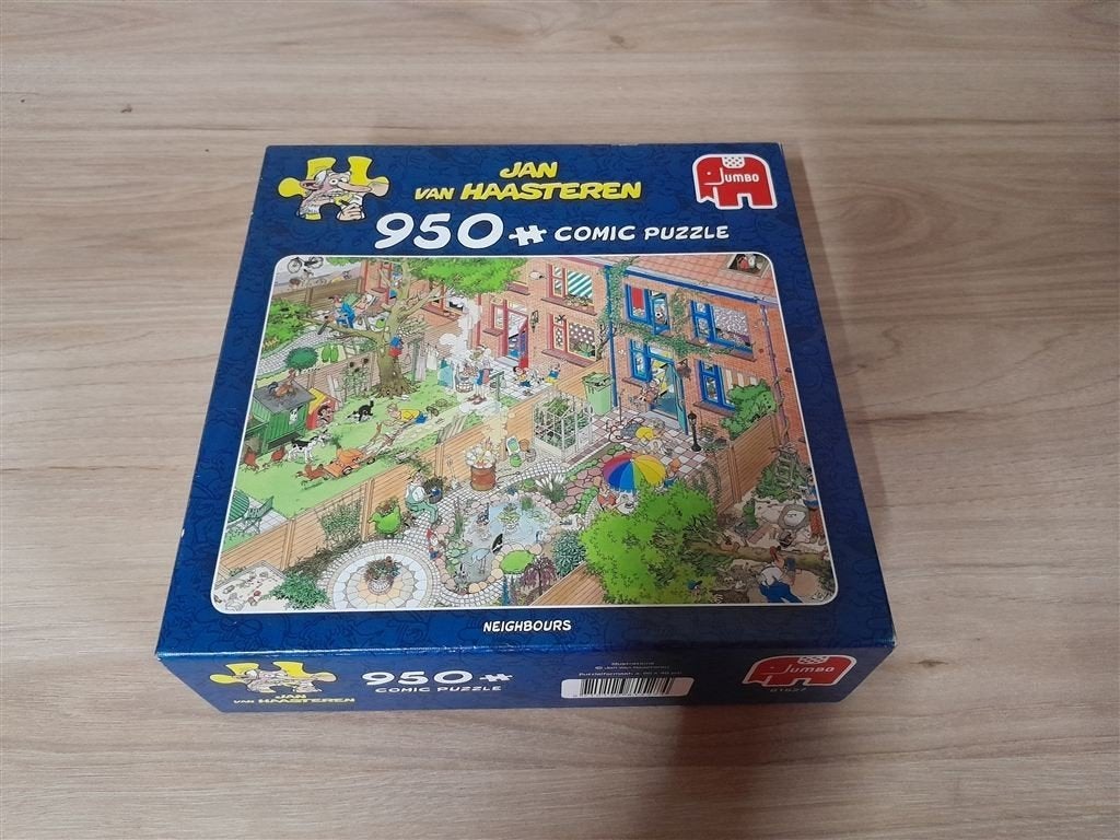 Jan van Haasteren - neighbours - 950 stuks - s3069, Hobby en Vrije tijd, Verzenden, 500 t/m 1500 stukjes, Zo goed als nieuw