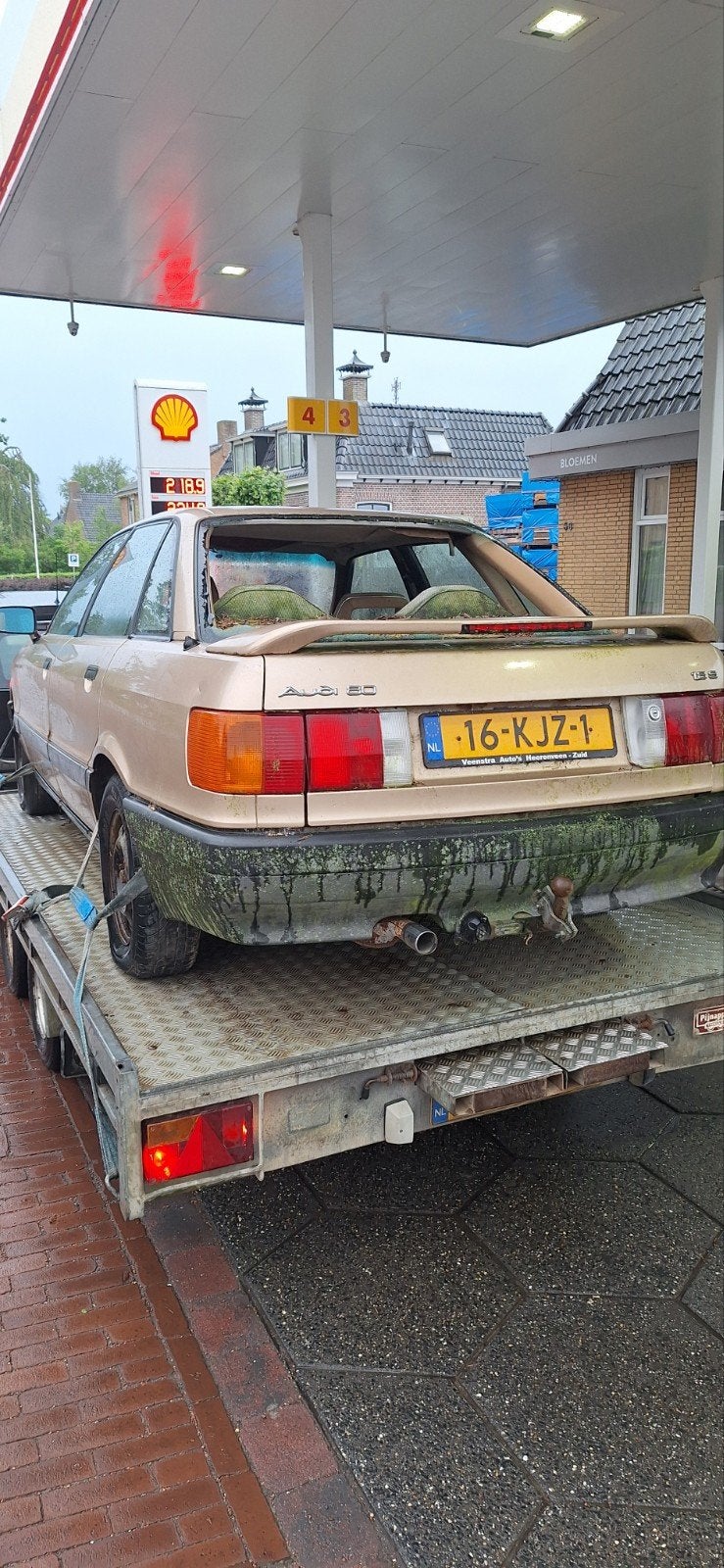 audi 80 b3 b4 voor onderdelen loop sloop, Ophalen of Verzenden, Gebruikt, Audi