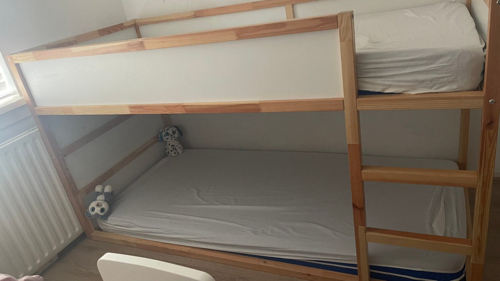 Stapelbed gratis, Ophalen, Zo goed als nieuw, 180 cm of meer, 85 tot 100 cm
