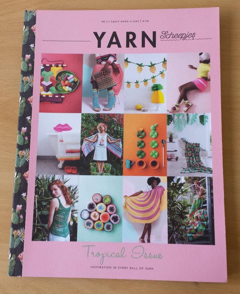 Yarn Scheepjes - nr.3 - Tropical Issue - 2017, Gebruikt, Breien of Haken, Ophalen of Verzenden, Nvt