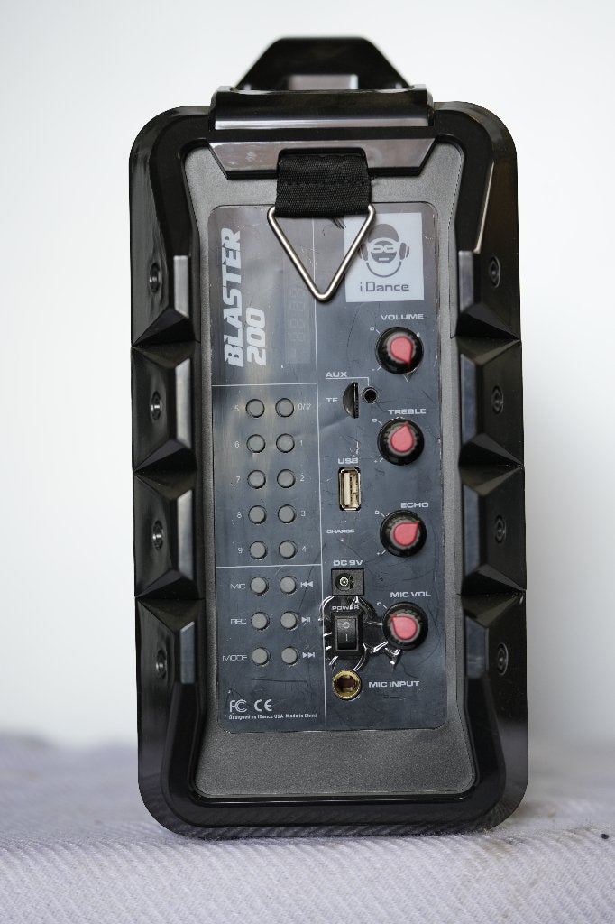 iDance Blaster 200 Party Speaker met Bluetooth & Karaoke, Gebruikt, 60 tot 120 watt, Ophalen, Overige merken