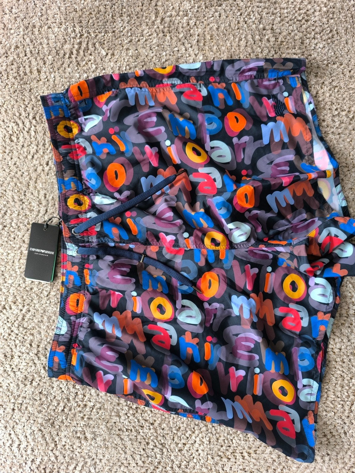 Emporio armani zwembroek, Kleding | Heren, Badmode en Zwemkleding, Emporio Armani, Maat 52/54 (L), Blauw, Ophalen of Verzenden