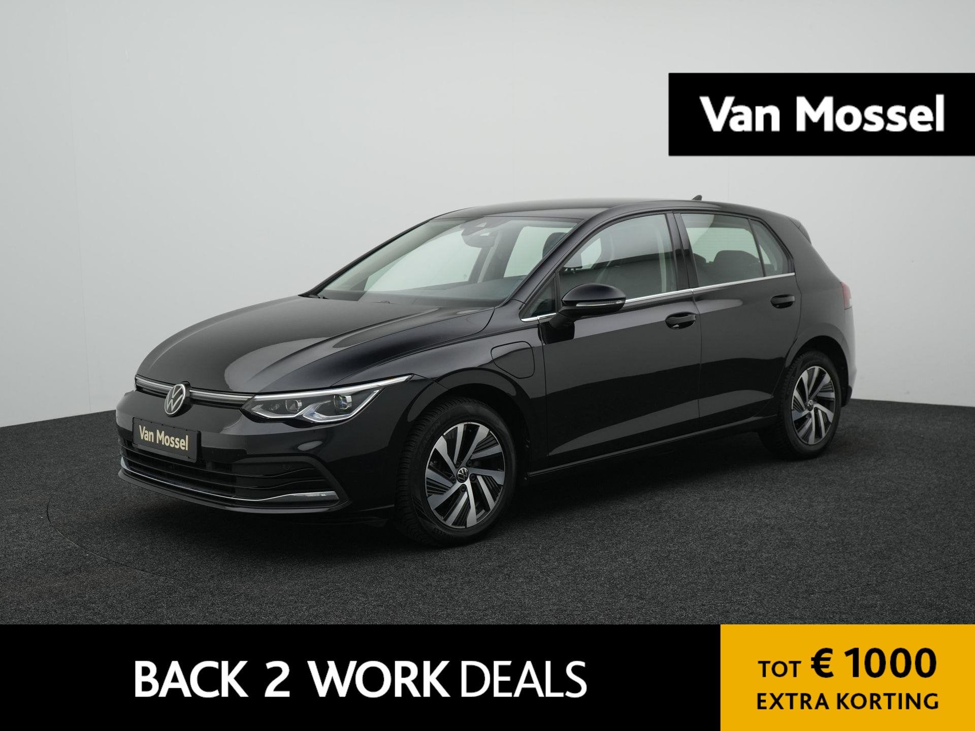 Volkswagen Golf 1.4 eHybrid Style | Apple/Android Play | Cam, 12 maanden, Gebruikt, 4 cilinders, Zwart