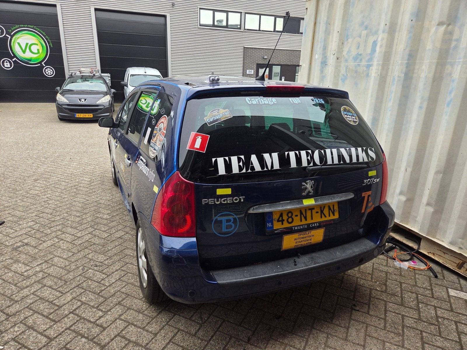 Peugeot 307 1.6 16V SW 2004 Blauw, 4 cilinders, Blauw, Origineel Nederlands, Stationwagon