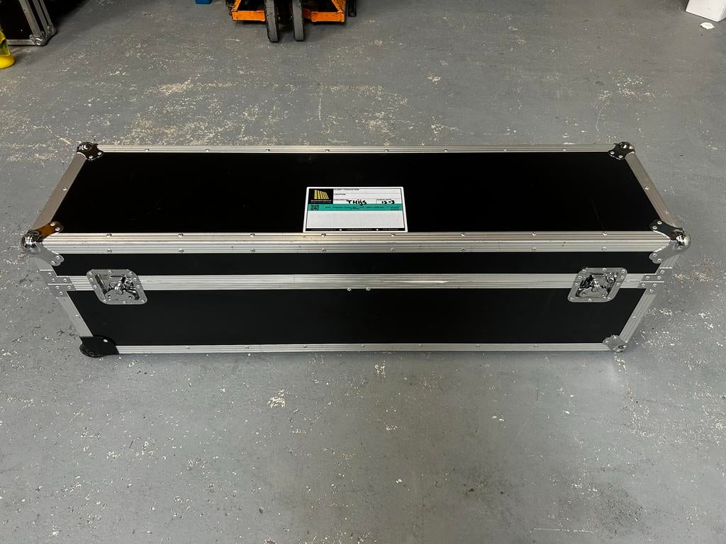 DMT Projectiescherm 165 inch Front & Back incl. Flightcase, Gebruikt, Dmt, Ophalen of Verzenden, Highlite