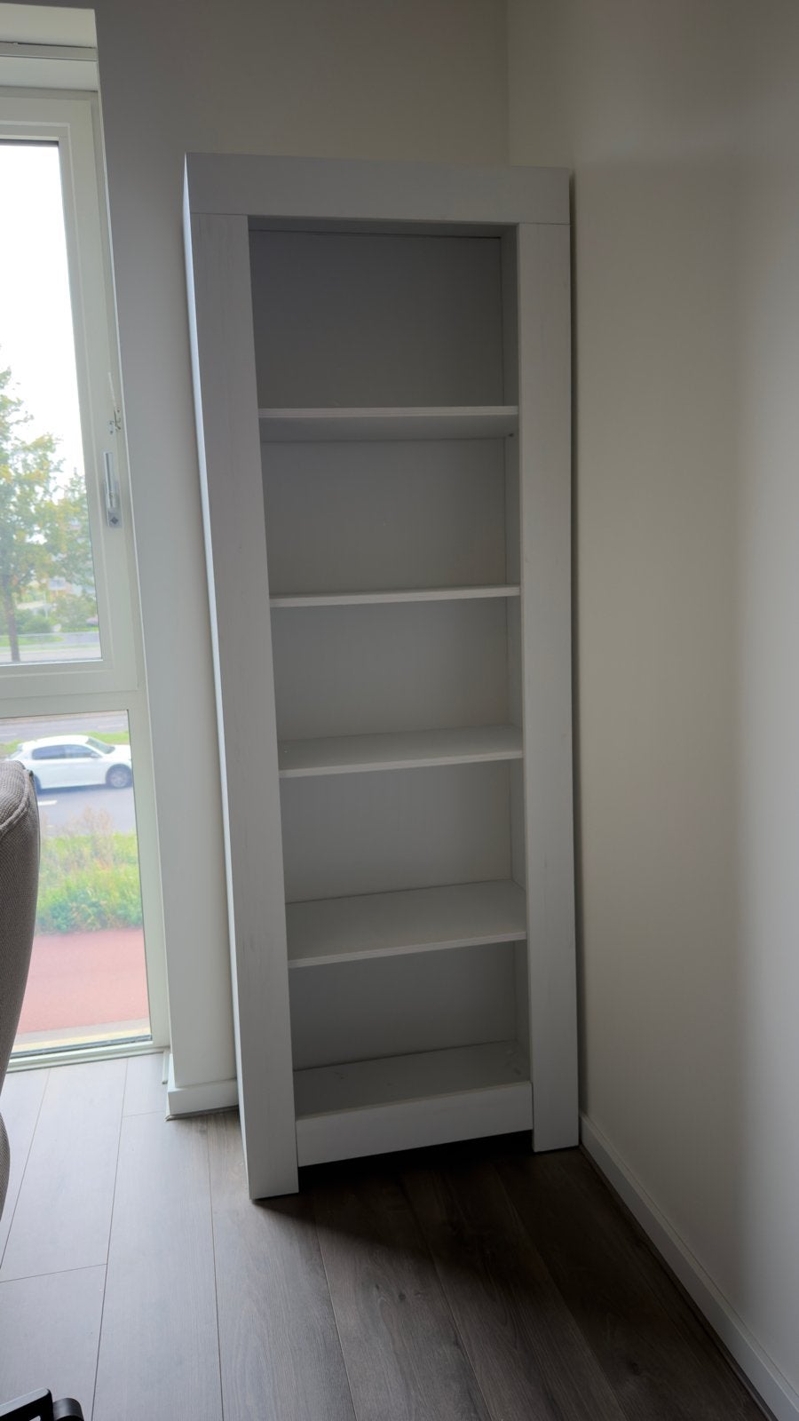 Witte boekenkast met 4 planken - Zo goed als nieuw