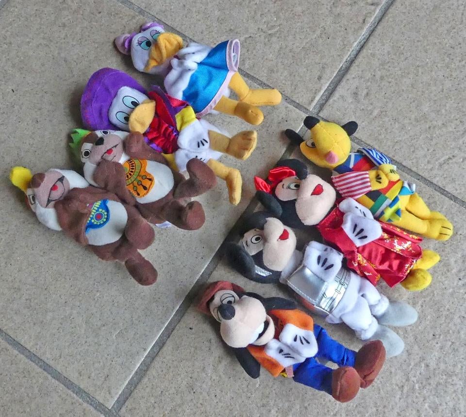 McDonald's Happy Meal Disneyland 2000 pluche Walt Disney, Verzamelen, Poppetjes en Figuurtjes, Ophalen of Verzenden, Zo goed als nieuw
