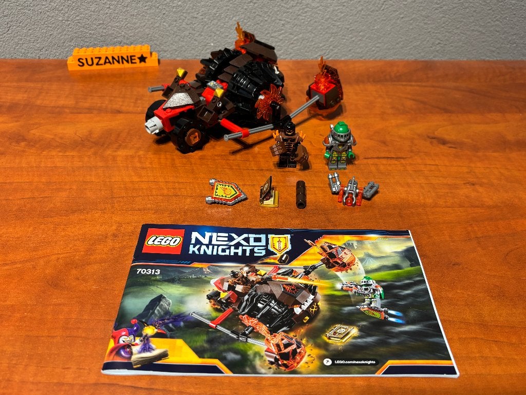 Lego 70313 - Nexo Knights - Moltor's Lava Smasher, Overige thema's, Lego, Ophalen of Verzenden, Zo goed als nieuw