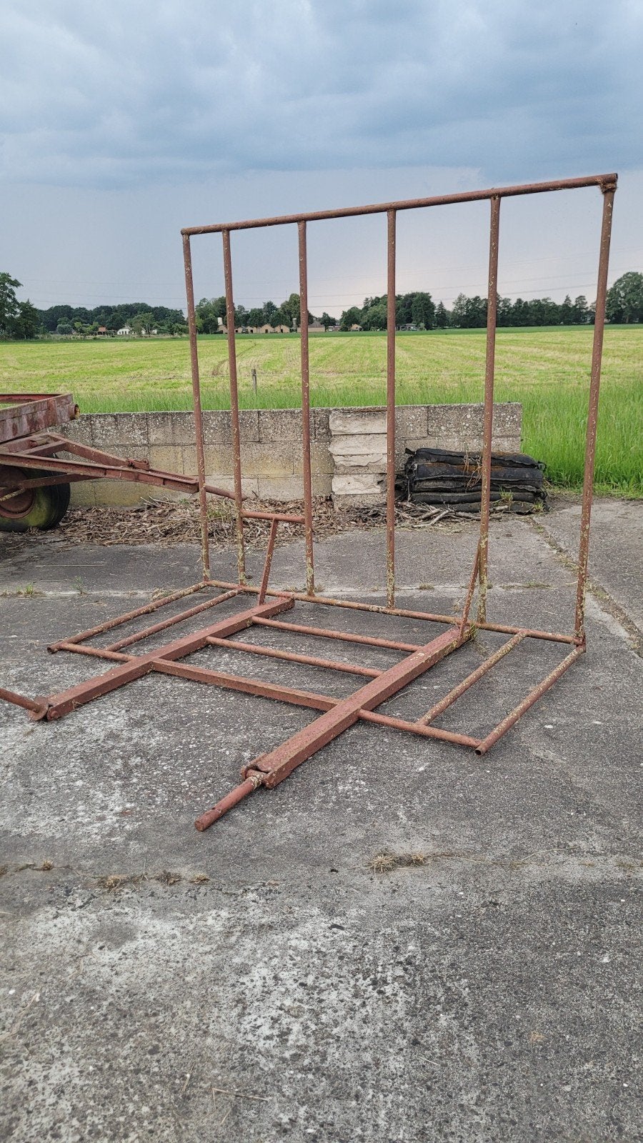 Verlenging achterhek hooiwagen - 1.10x2.10x1.85m, Ophalen