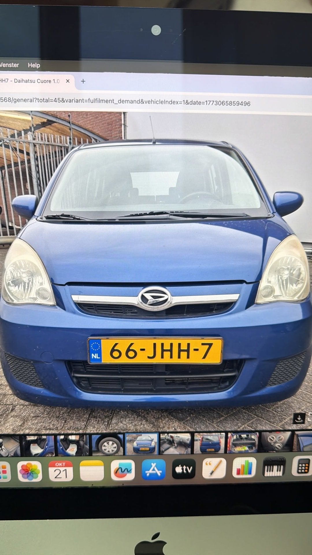 Daihatsu Cuore 1.0 Premium Airco Automaatbak Defect, Auto's, Cuore, Origineel Nederlands, Bedrijf, 3 cilinders