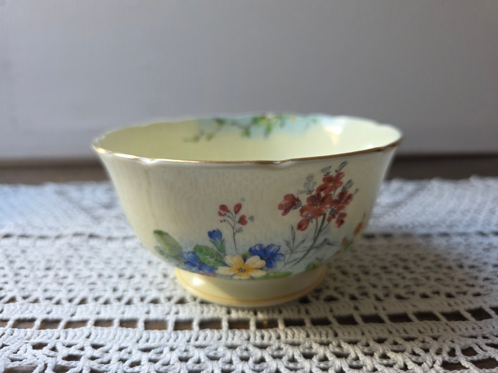 Engelse Ansley suikerpot/ bowl, Antiek en Kunst, Ophalen of Verzenden